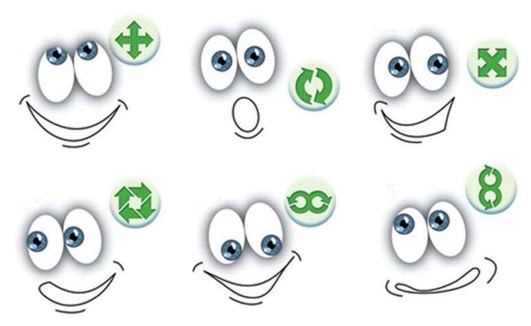 akių pratimai regėjimui atkurti